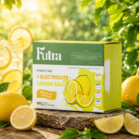 Futra Electrolyte Salted Lemon-Flavored Instant Tea