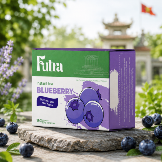 Futra Blueberry-Flavored Instant Tea