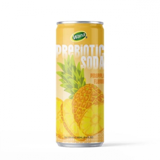 Prebiotic Soda – Lime Mint Flavor Wana