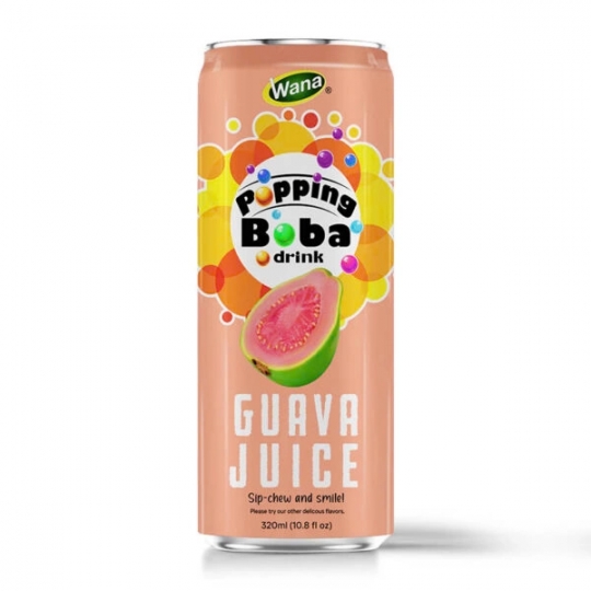 Lychee Juice with Popping Boba Wana